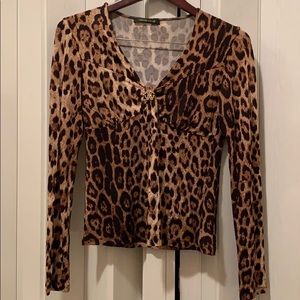 Leopard print long sleeve
